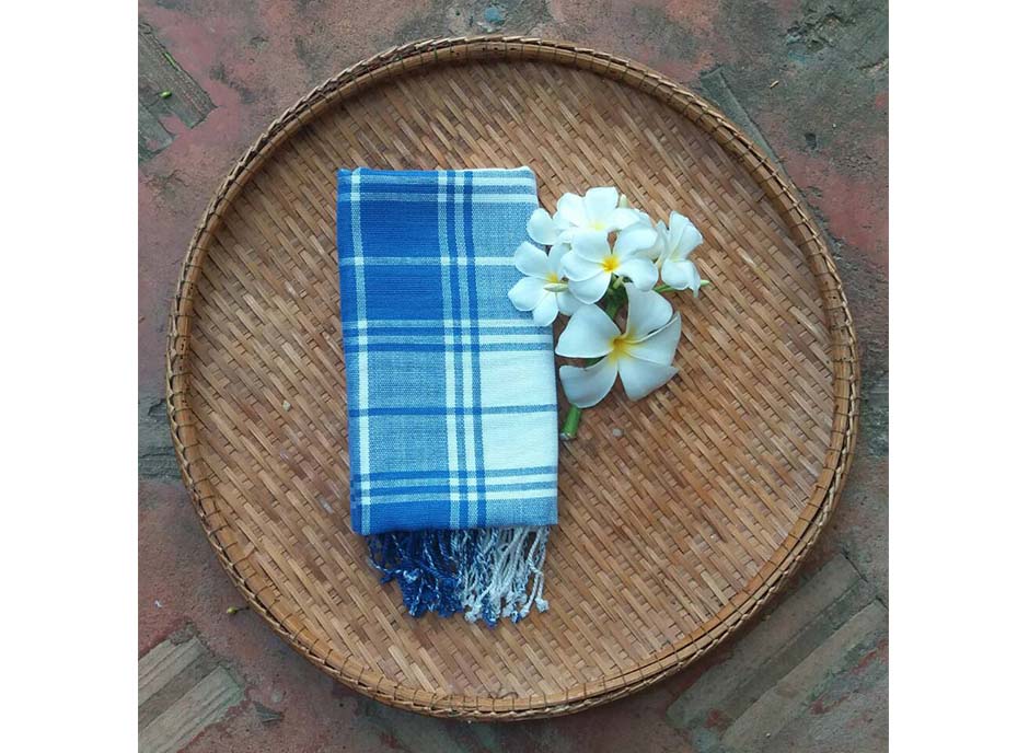 ผ้าพันคอ ทอมือ